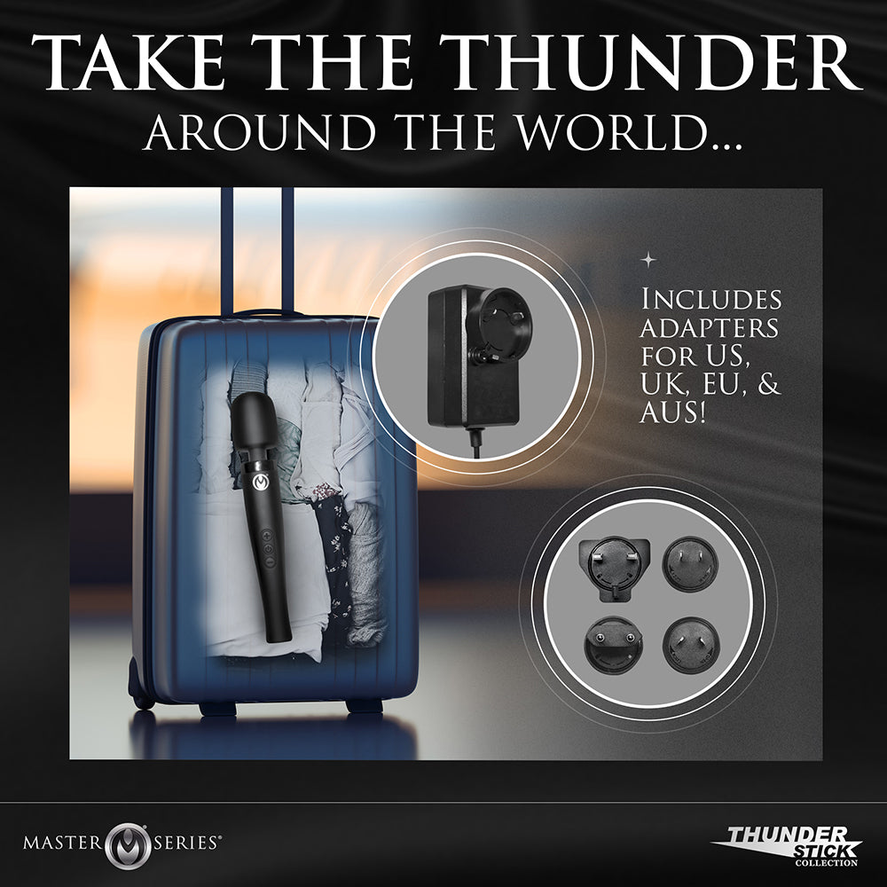 Master Series Thunderstick Pro Wand Massager