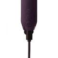 Je Joue Duet Rechargeable Silicone Multi-Surfaced Bullet Vibrator Purple - Fantasies Boutique