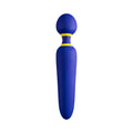 ROMP Flip Rechargeable Silicone Wand Massager Blue - Fantasies Boutique