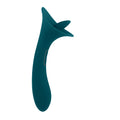 Playboy True Indulgence Rechargeable Dual Ended Silicone Flicking Vibrator Deep Teal - Fantasies Boutique