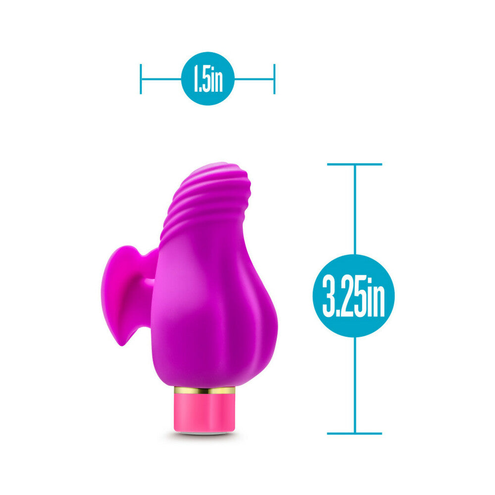 Aria Erotic AF Rechargeable Silicone Mini Vibrator Plum - Fantasies Boutique