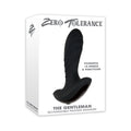 Zero Tolerance The Gentleman Rechargeable Vibrating Silicone Prostate Massager Black - Fantasies Boutique