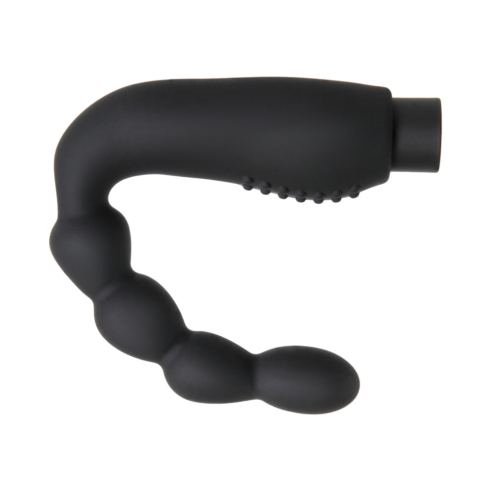Zero Tolerance The Emperor Vibrating Silicone Prostate Massager Black - Fantasies Boutique