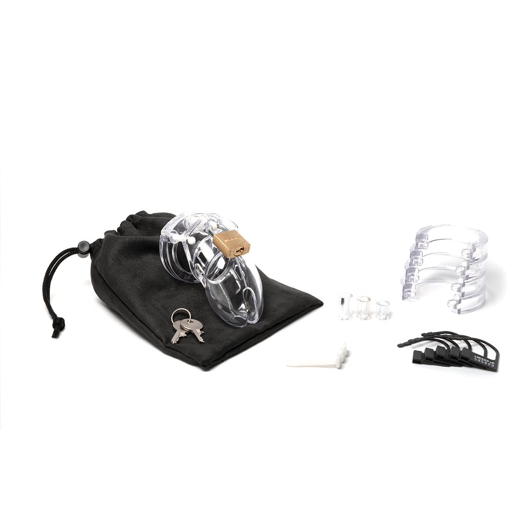 CB-6000S Clear Male Chastity - Fantasies Boutique