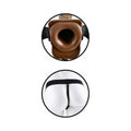 Fetish Fantasy Series 7 in. Hollow Strap-On with Balls Brown/Black - Fantasies Boutique