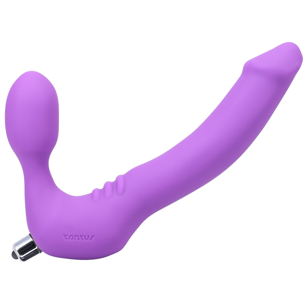 Tantus Strapless Classic Vibrating Strap-On Dildo Lavender - Fantasies Boutique