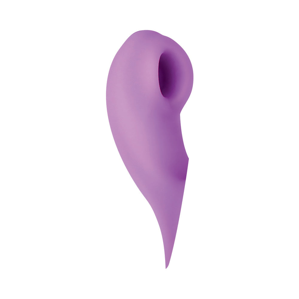 Evolved Super Sucker Rechargeable Thumping Suction Silicone Dual Stimulator Purple - Fantasies Boutique