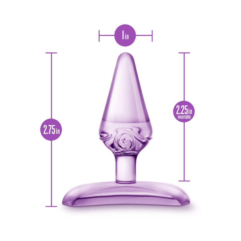 Blush Play With Me Jolly Plug Purple - Fantasies Boutique