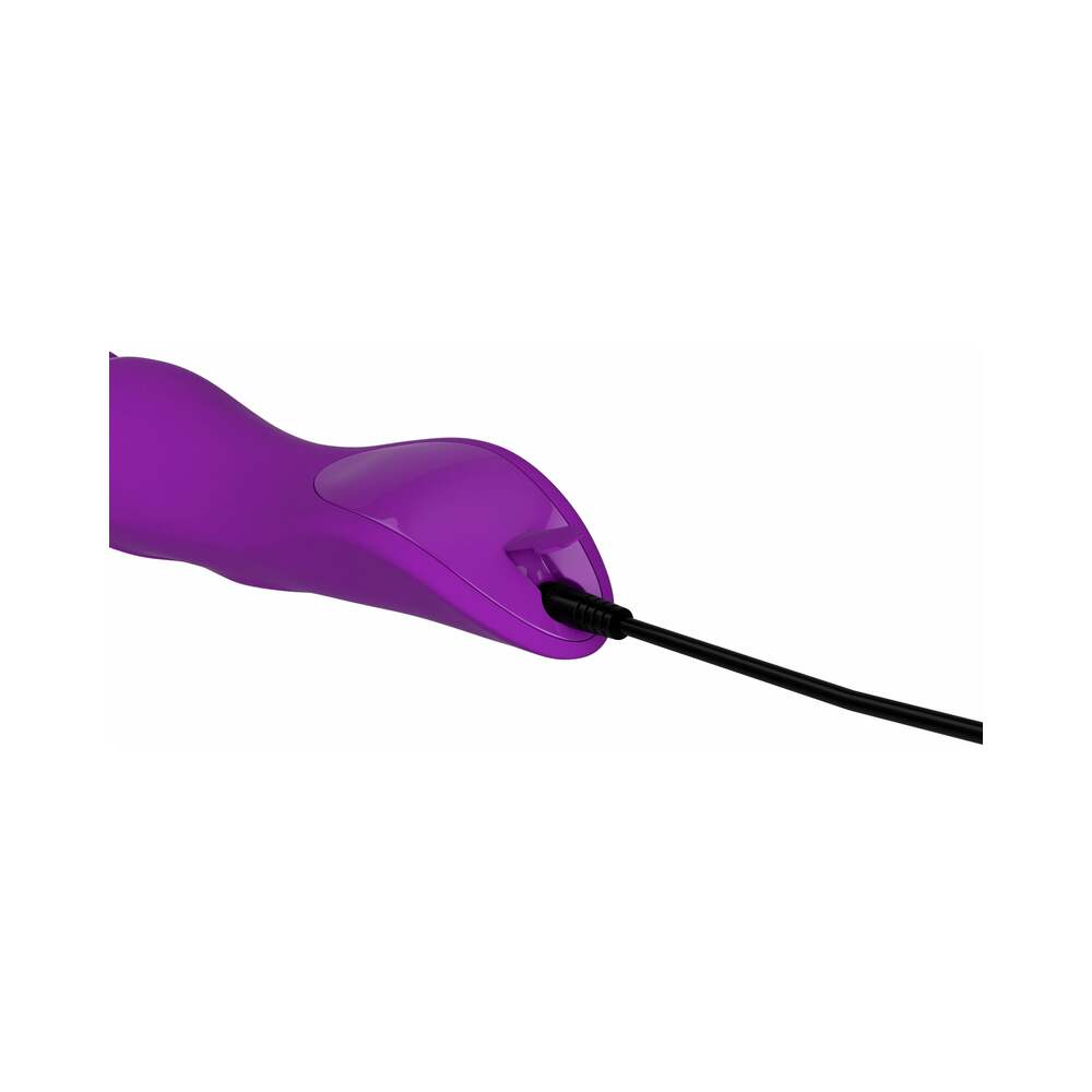 Wanachi Body Recharger Rechargeable Silicone Wand Vibrator Purple - Fantasies Boutique