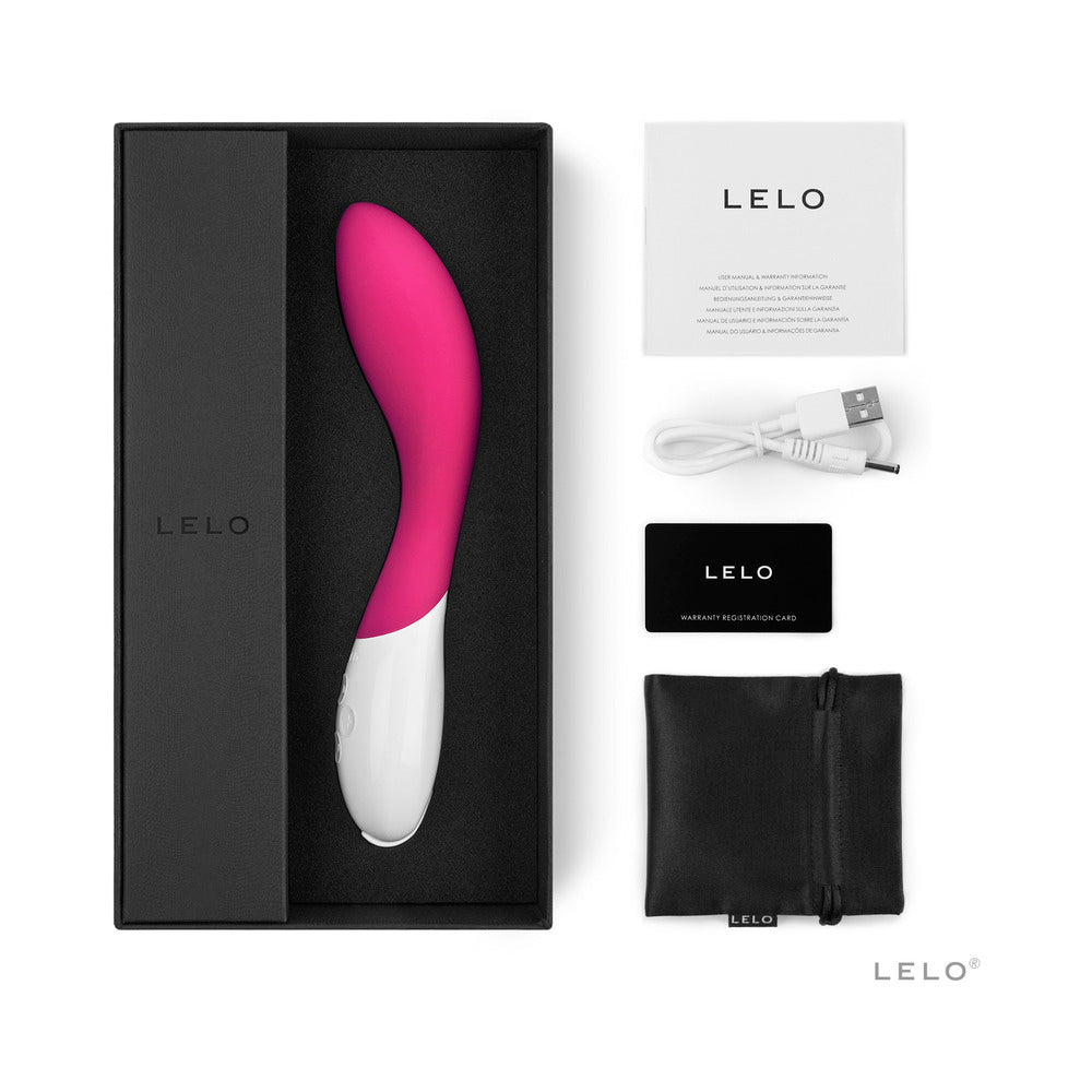 LELO MONA 2 Rechargeable G-Spot Vibrator Cerise - Fantasies Boutique