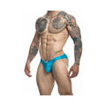 MaleBasics JUSTIN + SIMON Classic Bikini Turquoise XL
