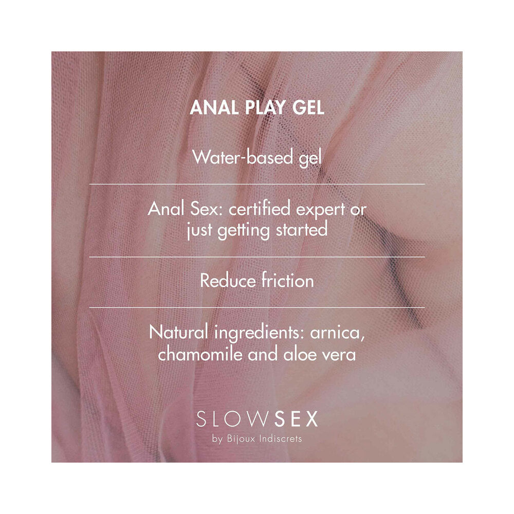 Bijoux Indiscrets Slow Sex Anal Play Gel 1 oz. - Fantasies Boutique