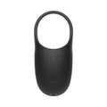 Zero Tolerance Vibrating Ball Cradle Rechargeable Remote-Controlled Silicone Cockring Black - Fantasies Boutique