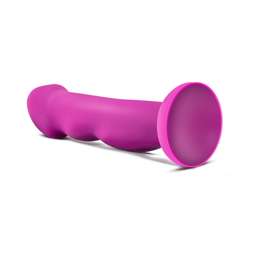 Avant D11 Suko 8 in. Dual Density Silicone Dildo Violet - Fantasies Boutique