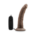 Dr. Skin Dr. Dave Realistic 7 in. Vibrating Dildo Brown - Fantasies Boutique