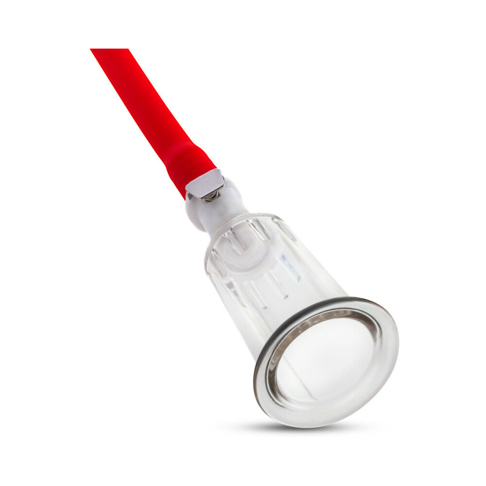 Temptasia - Nipple Pumping Cylinders - Set of 2 (1in Diameter) - Clear