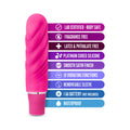 Blush Luxe Nimbus Mini Silicone Vibrator Pink - Fantasies Boutique