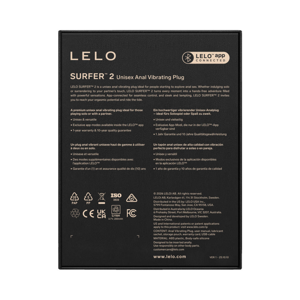 LELO Surfer 2 Black