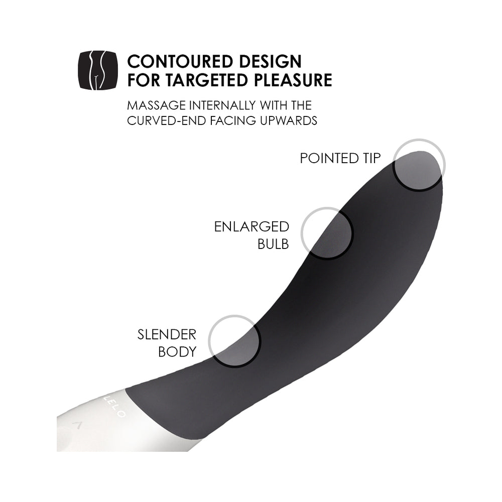 LELO MONA WAVE Rechargeable G-Spot Vibrator Black - Fantasies Boutique