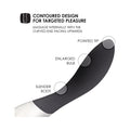 LELO MONA WAVE Rechargeable G-Spot Vibrator Black - Fantasies Boutique