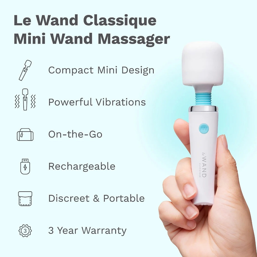 Le Wand Classique Mini Wand Massager