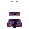Magic Silk Hazy Dayz Halter Top & Hot Short Set Gummy Bears Queen Size