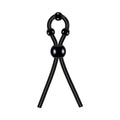 Zero Tolerance Ultimate Silicone Lasso Adjustable Cockring Black - Fantasies Boutique