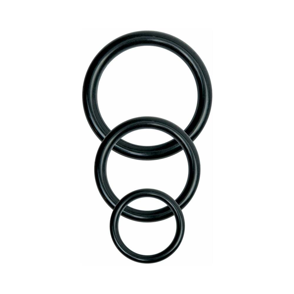 Basix Rubber Works Universal Harness Plus Size Black