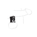 Ballgear Mini Ball Stretcher With D-Ring Black - Fantasies Boutique