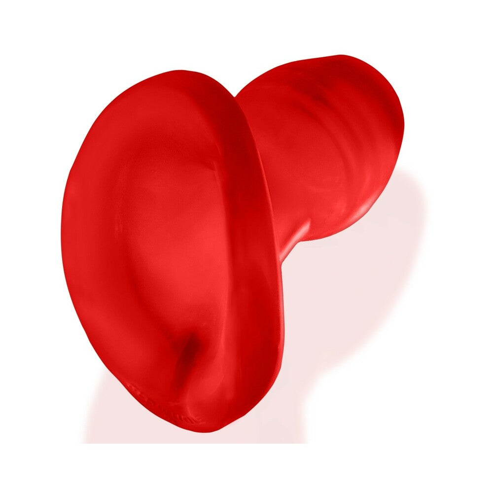 Oxballs Glowhole-2 Hollow Buttplug With LED Insert Large Red Morph - Fantasies Boutique