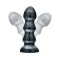 Blush Jet Black Jack 7 in. Anal Plug Carbon Metallic Black
