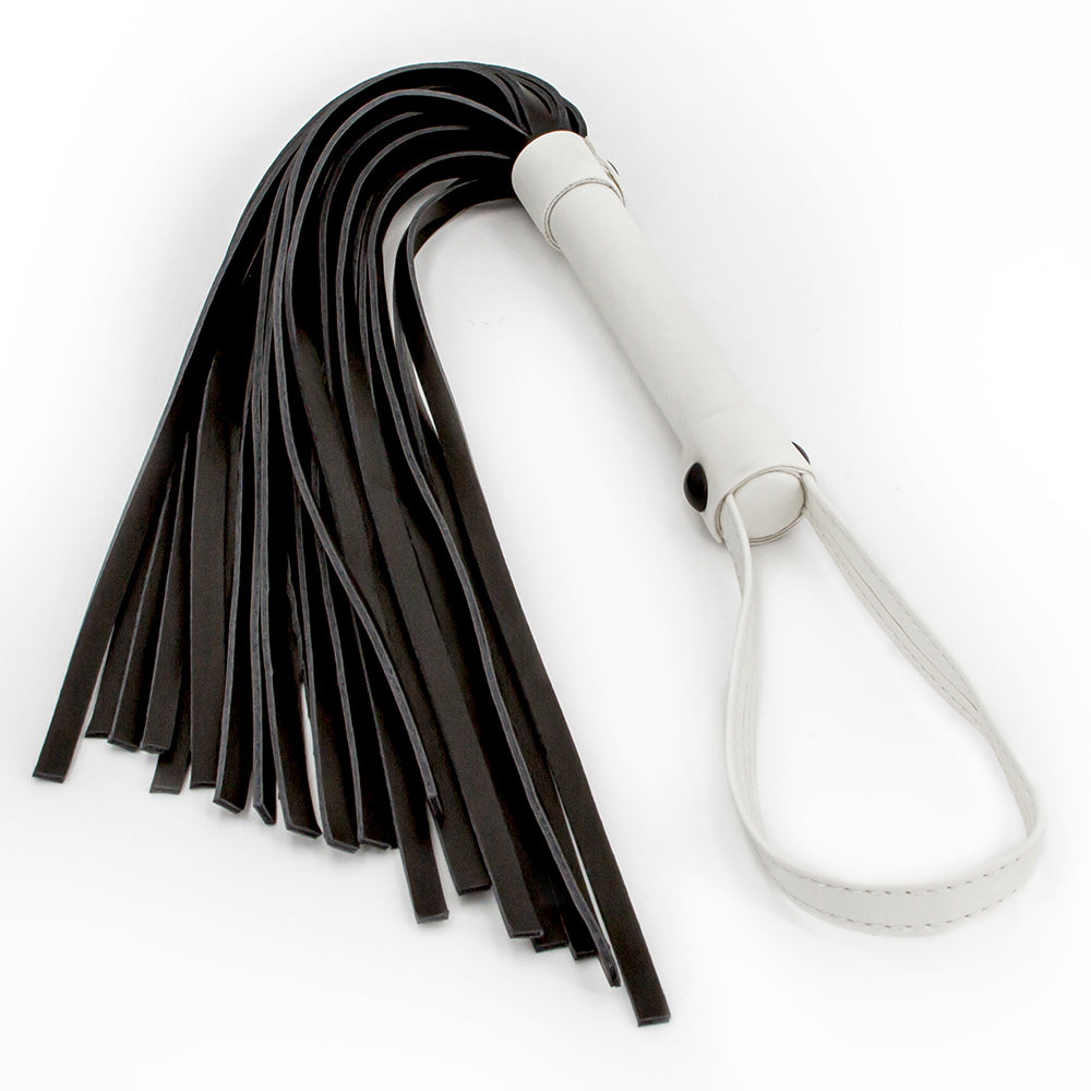 GLO Bondage Flogger Green - Fantasies Boutique
