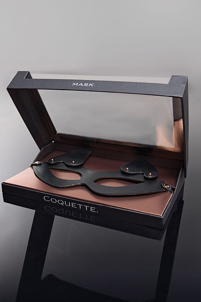 Coquette Pleasure Mask Black