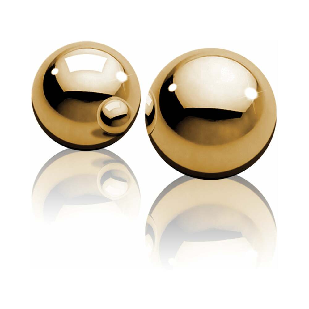 Pipedream Fetish Fantasy Gold Ben Wa Balls Gold - Fantasies Boutique