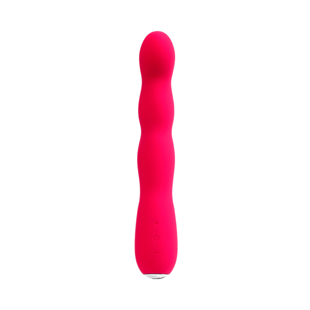 VeDO Quiver Plus Rechargeable Vibe Foxy Pink - Fantasies Boutique