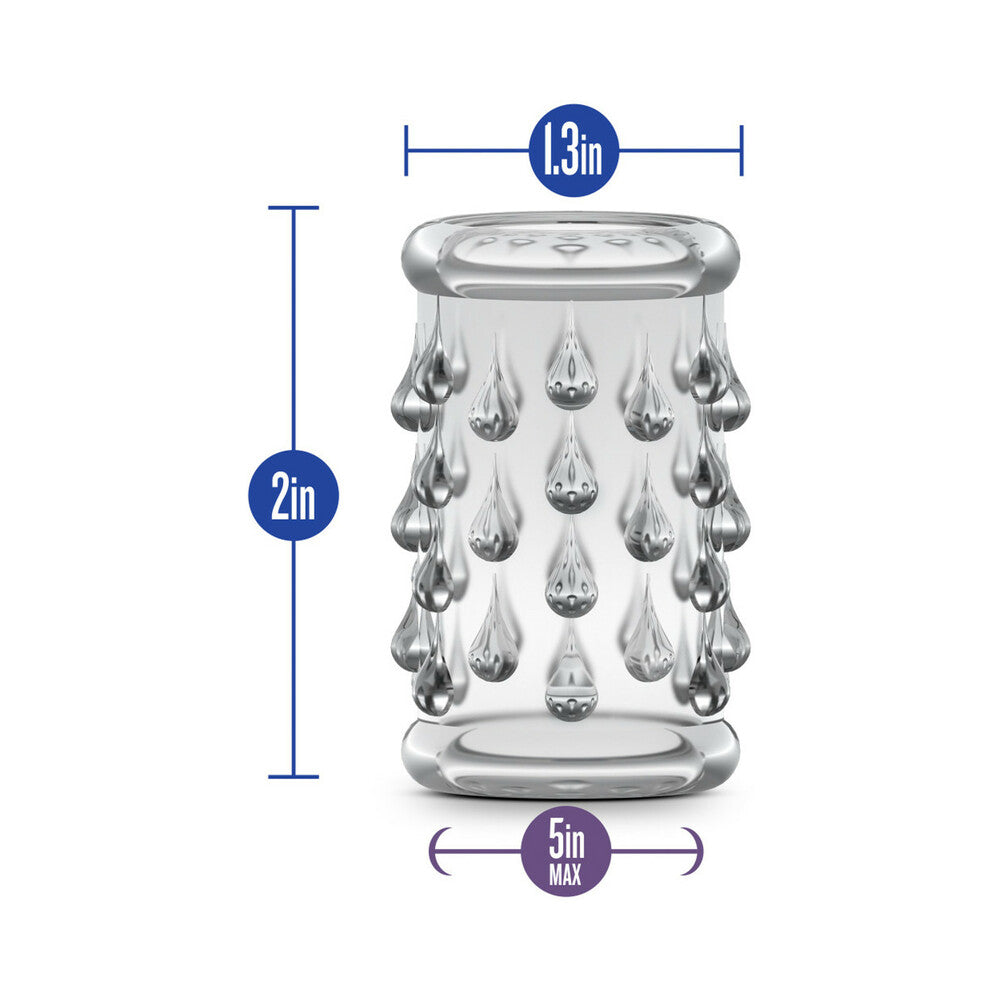 Blush Stay Hard Cock Sleeve 05 Penis Enhancer Clear - Fantasies Boutique