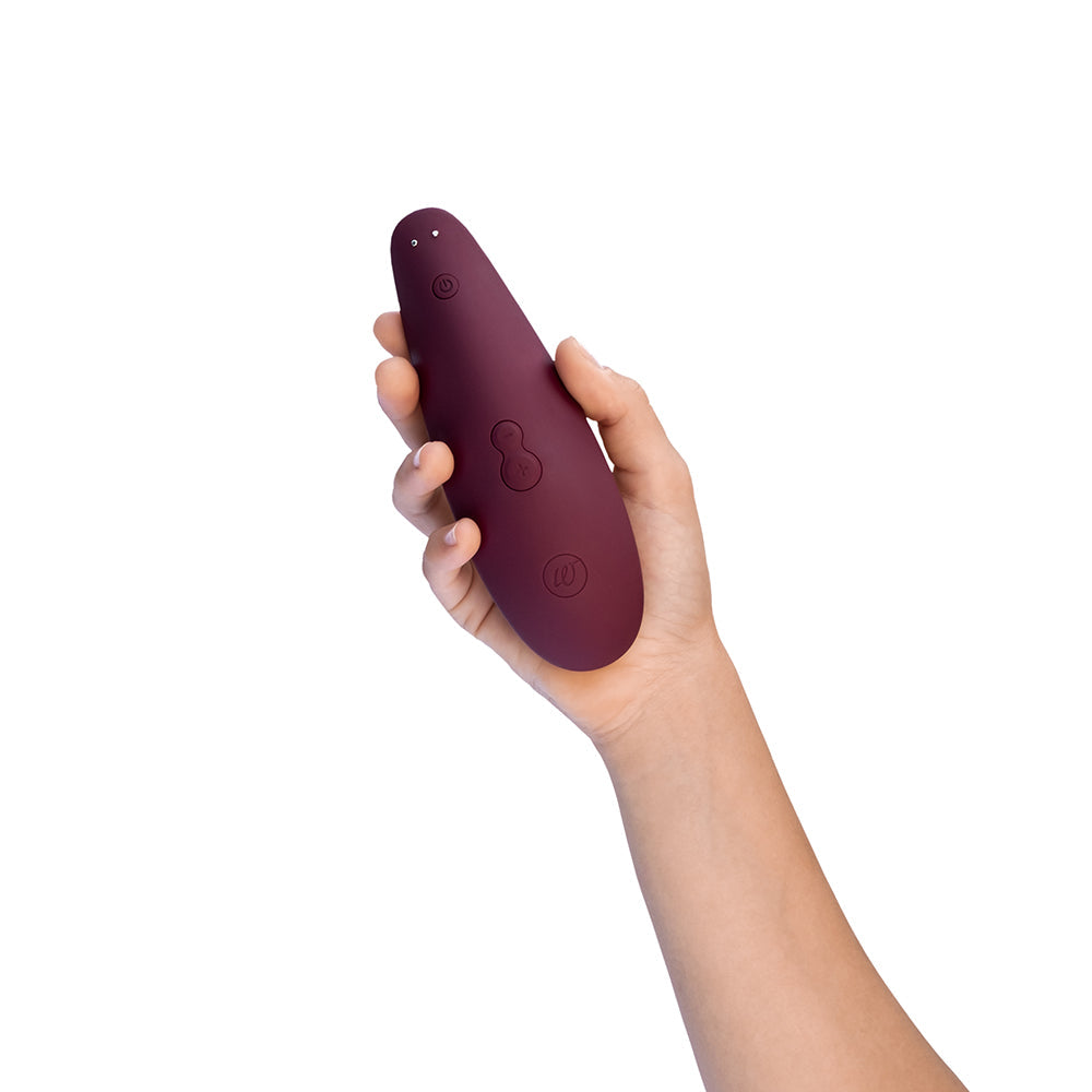 Womanizer Classic 2 Rechargeable Silicone Pleasure Air Clitoral Stimulator Bordeaux - Fantasies Boutique