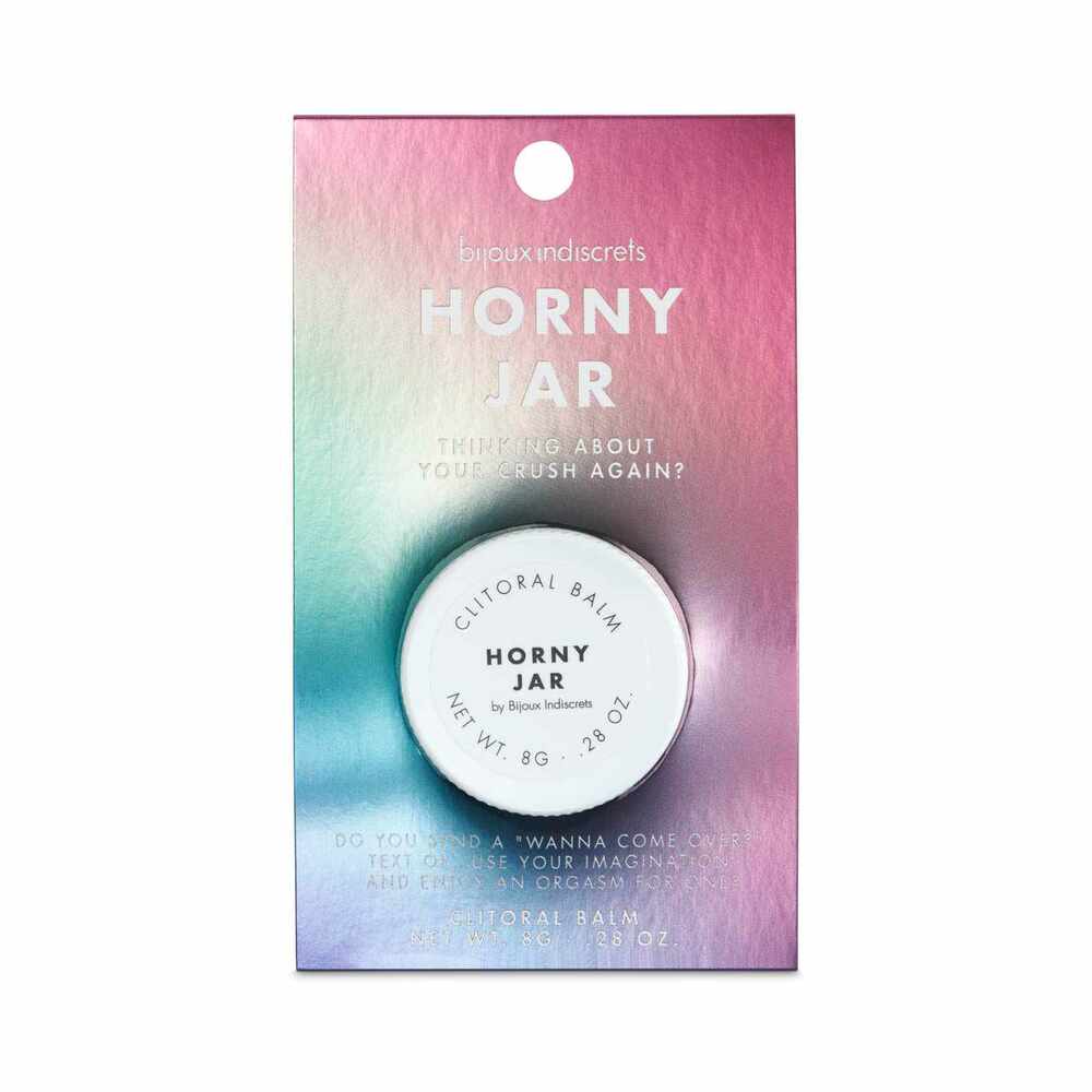 Bijoux Indiscrets Clitherapy Horny Jar Clitoral Balm 0.28 oz. - Fantasies Boutique