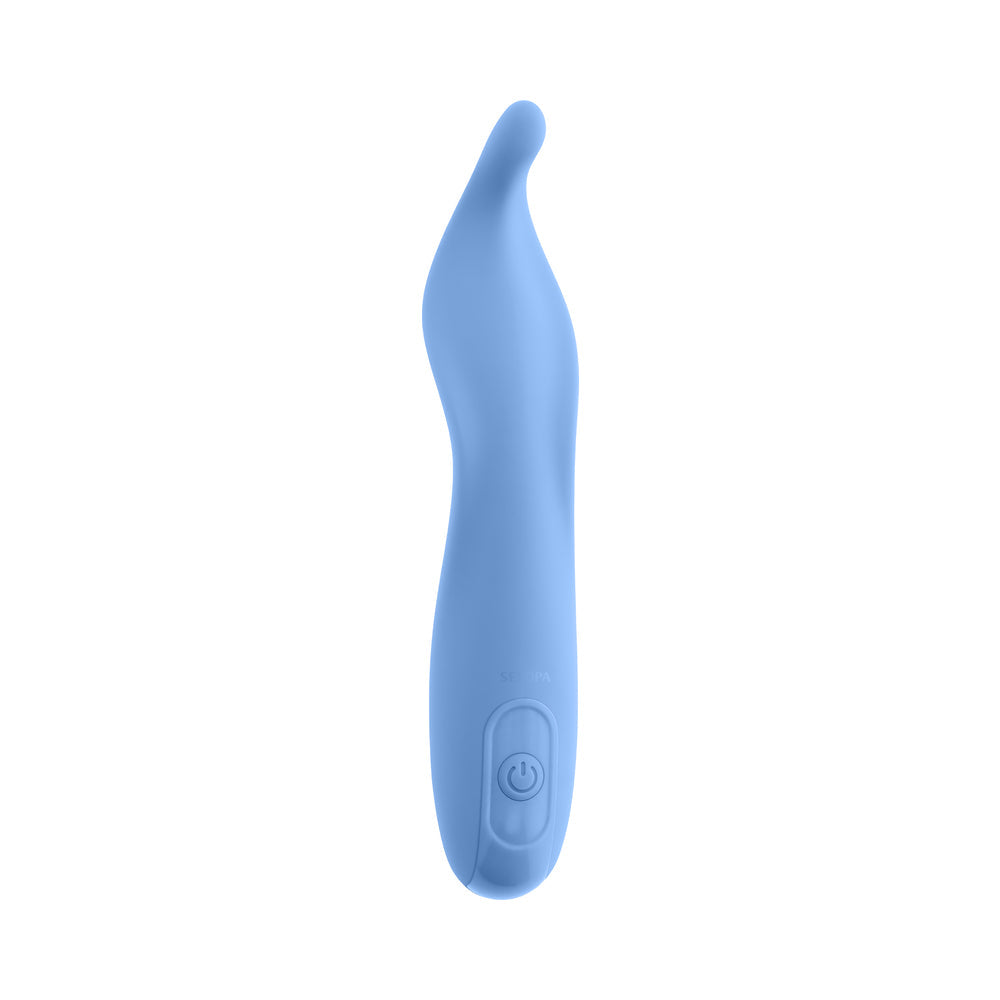 Selopa Tender Tickler Rechargeable Vibrator Silicone Blue