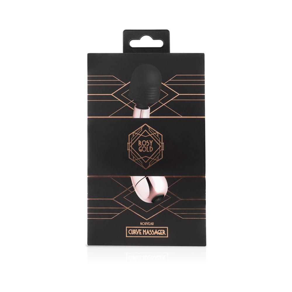 Rosy Gold Nouveau Mini Curve Massager - Fantasies Boutique
