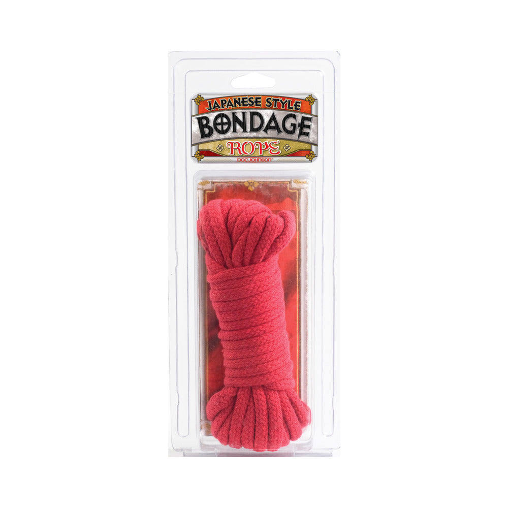 Bondage Rope Cotton (Red) - Fantasies Boutique