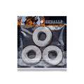 OxBalls Fat Willy 3-Pack Jumbo Cockrings FLEXtpr Clear - Fantasies Boutique