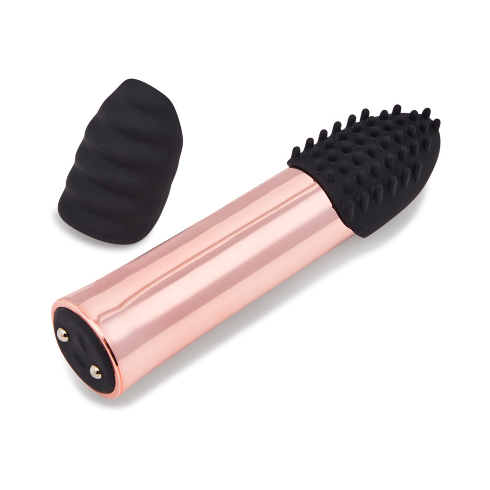Nu Sensuelle Point Plus Bullet with Sleeves Rose Gold - Fantasies Boutique