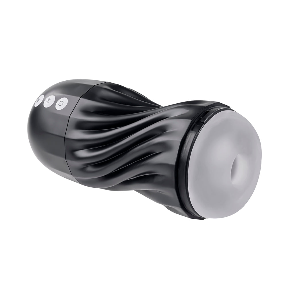Playboy Solo Rechargeable Sucking Vibrating Masturbator - Fantasies Boutique