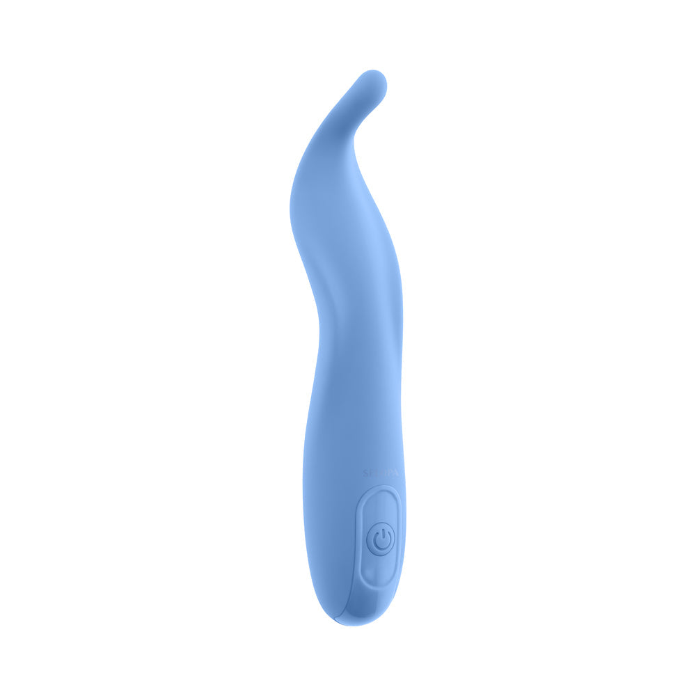 Selopa Tender Tickler Rechargeable Vibrator Silicone Blue