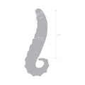 Glas 6 in. Lick-It Glass Dildo Pink - Fantasies Boutique