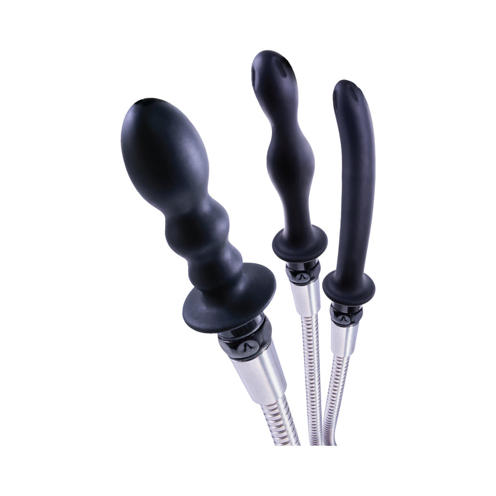 H2O Hydro Douche Kit Black - Fantasies Boutique