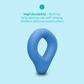 b-Vibe Flex Ring Drip Silicone C-Ring Blue