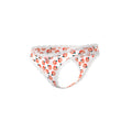 Magic Silk Sweet Treats Crotchless Thong with Lube Peach S/M