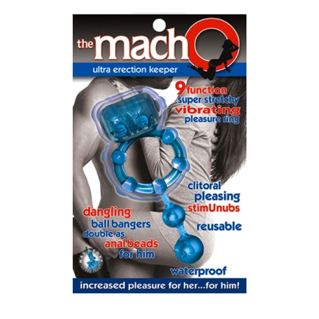 Macho Ultra Erection Keeper (Blue) - Fantasies Boutique